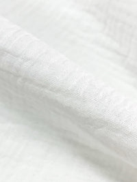 White 100% Cotton Double Gauze 54W