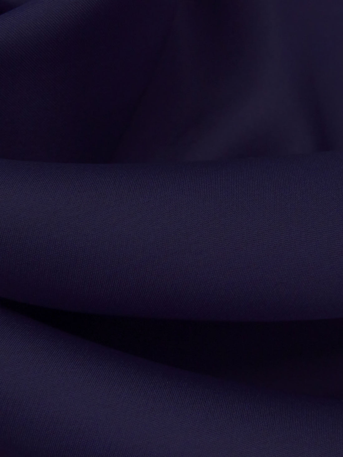 Deep Royal Purple 100% Silk Satin-Faced Organza - NY Designer - 55W