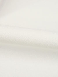 Warm White Rayon/Polyester/Lycra Crepe Double Knit - NY Designer - 48W