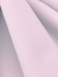 Light Orchid Wool/Lycra Fine Twill Stretch Suiting - NY Designer - 59W