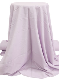 Light Orchid Wool/Lycra Fine Twill Stretch Suiting - NY Designer - 59W