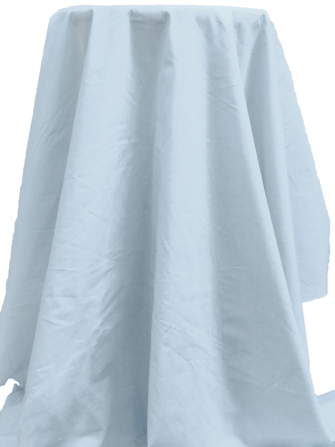 Icy Blue 100% Cotton Poplin Shirting - NY Designer - 43W