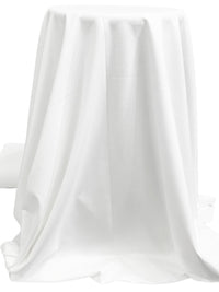 White Rayon/Nylon/Lycra Ponte Knit - Imported From Italy By NY Designer - 52W