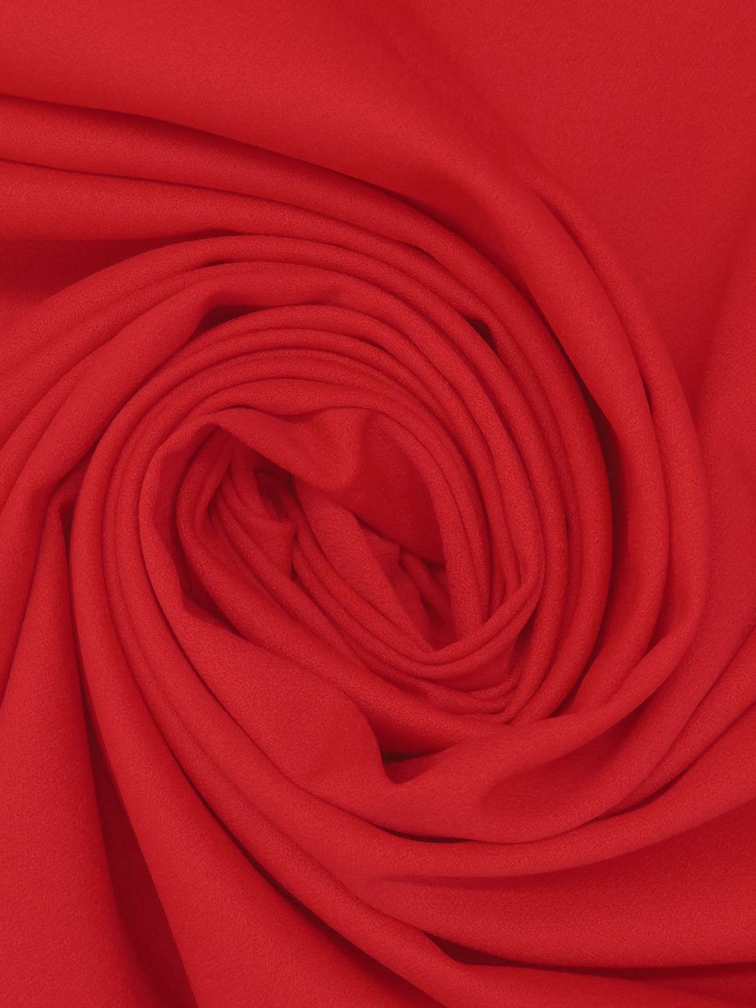 Fire Engine Red Wool/Lycra Crepe Suiting - NY Designer - 60W