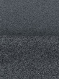 Storm Gray Polyester/Cotton Heathered Sweatshirt Fleece - Polartec - 68W