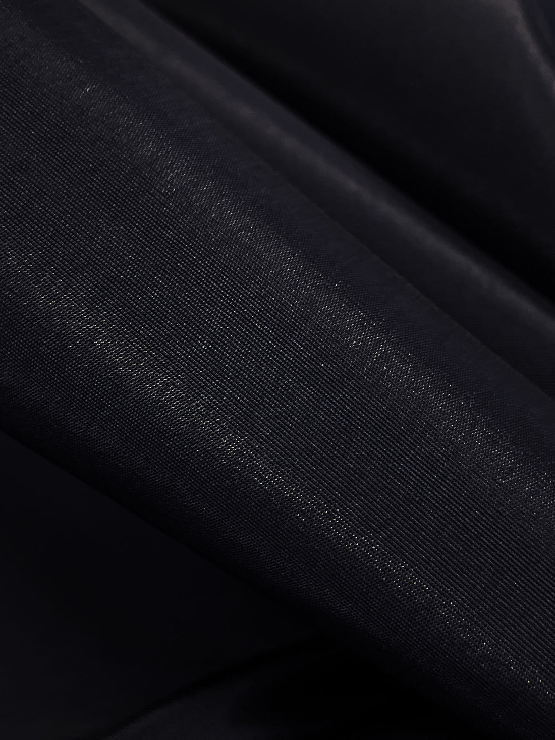 Muted Midnight Navy Acetate/Rayon Iridescent Faille 60W