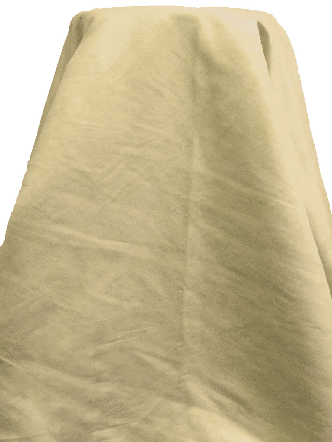 Sand 100% Polyester Faux Suede Suiting 58W