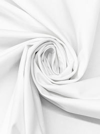 White 100% Cotton Twill Bottom Weight Woven - NY Designer - 59W