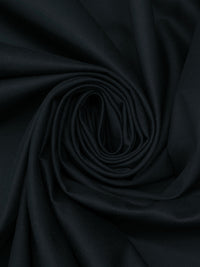 Muted Cool Black 100% Cotton Twill Bottom Weight Woven - NY Designer - 59W