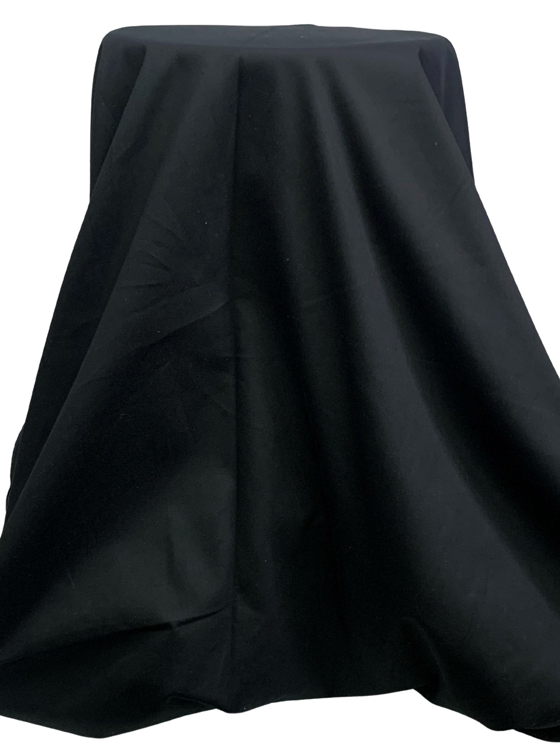 Muted Cool Black 100% Cotton Twill Bottom Weight Woven - NY Designer - 59W