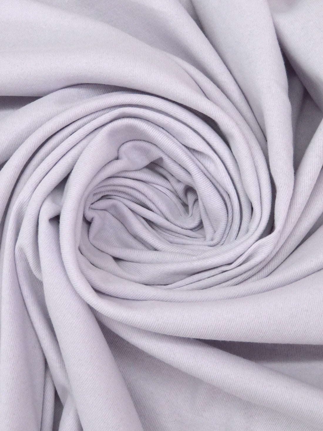 Lavender 100% Cotton 1x1 Rib Knit - NY Designer - 61W