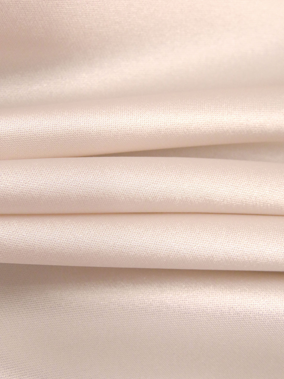 Champagne Pink 100% Triacetate Satin - NY Designer - 44W