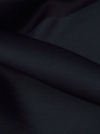 Midnight Navy Polyester/Rayon Satin - NY Designer - 59W