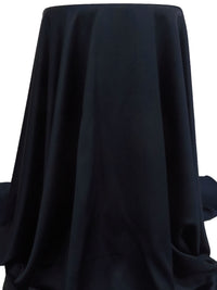 Midnight Navy Polyester/Rayon Satin - NY Designer - 59W