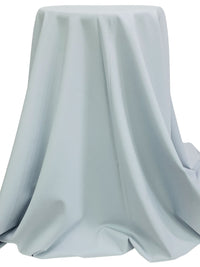Pale Mist Blue Wool/Lycra Plainweave Stretch Suiting - Imported From Italy - 54W