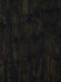 Black/Dark Olive/Chocolate Polyester/Lycra Abstract Matte Foil Print Ponte Knit 58W