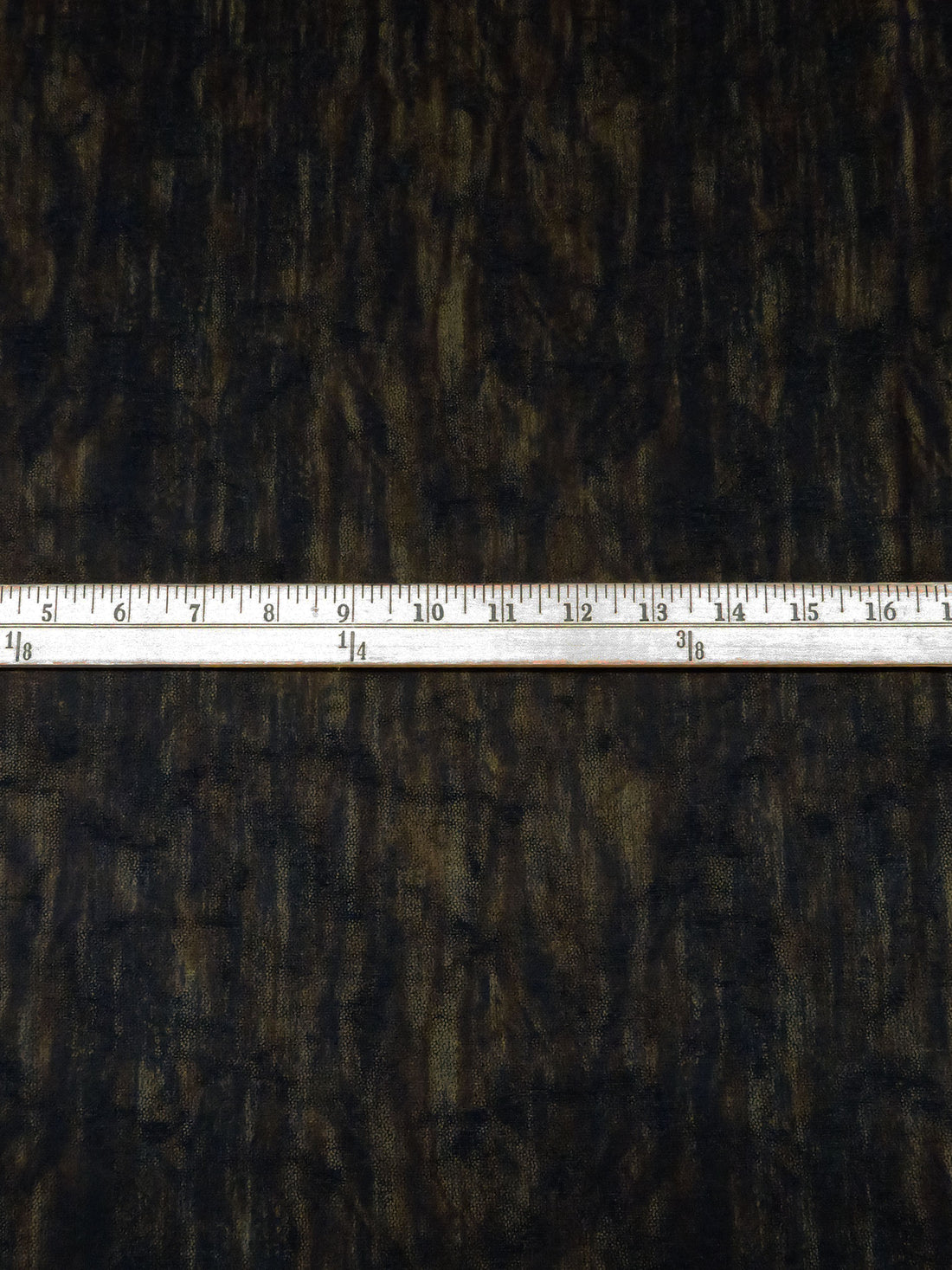 Black/Dark Olive/Chocolate Polyester/Lycra Abstract Matte Foil Print Ponte Knit 58W