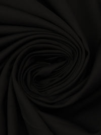 Black Rayon/Polyester/Lycra Suiting - Imported From Italy By A NY Designer - 52W