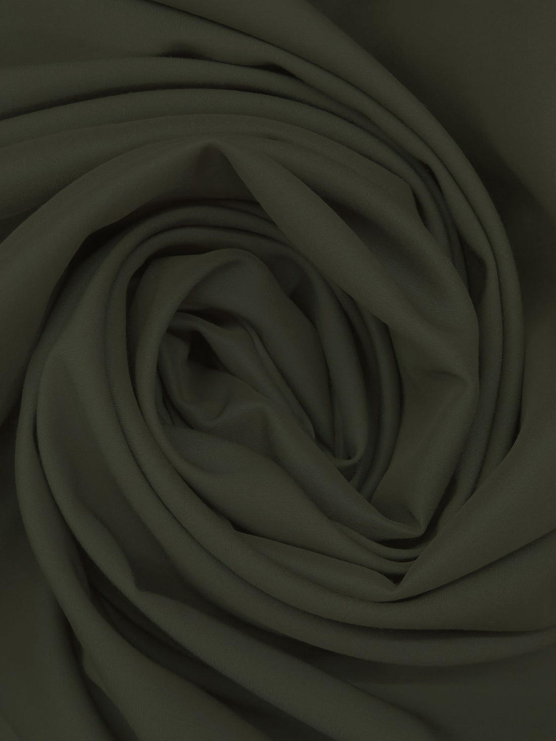 Dark Rifle Green Silk/Wool Suiting - NY Designer - 63W