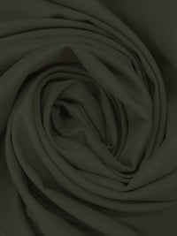 Dark Rifle Green Silk/Wool Suiting - NY Designer - 63W