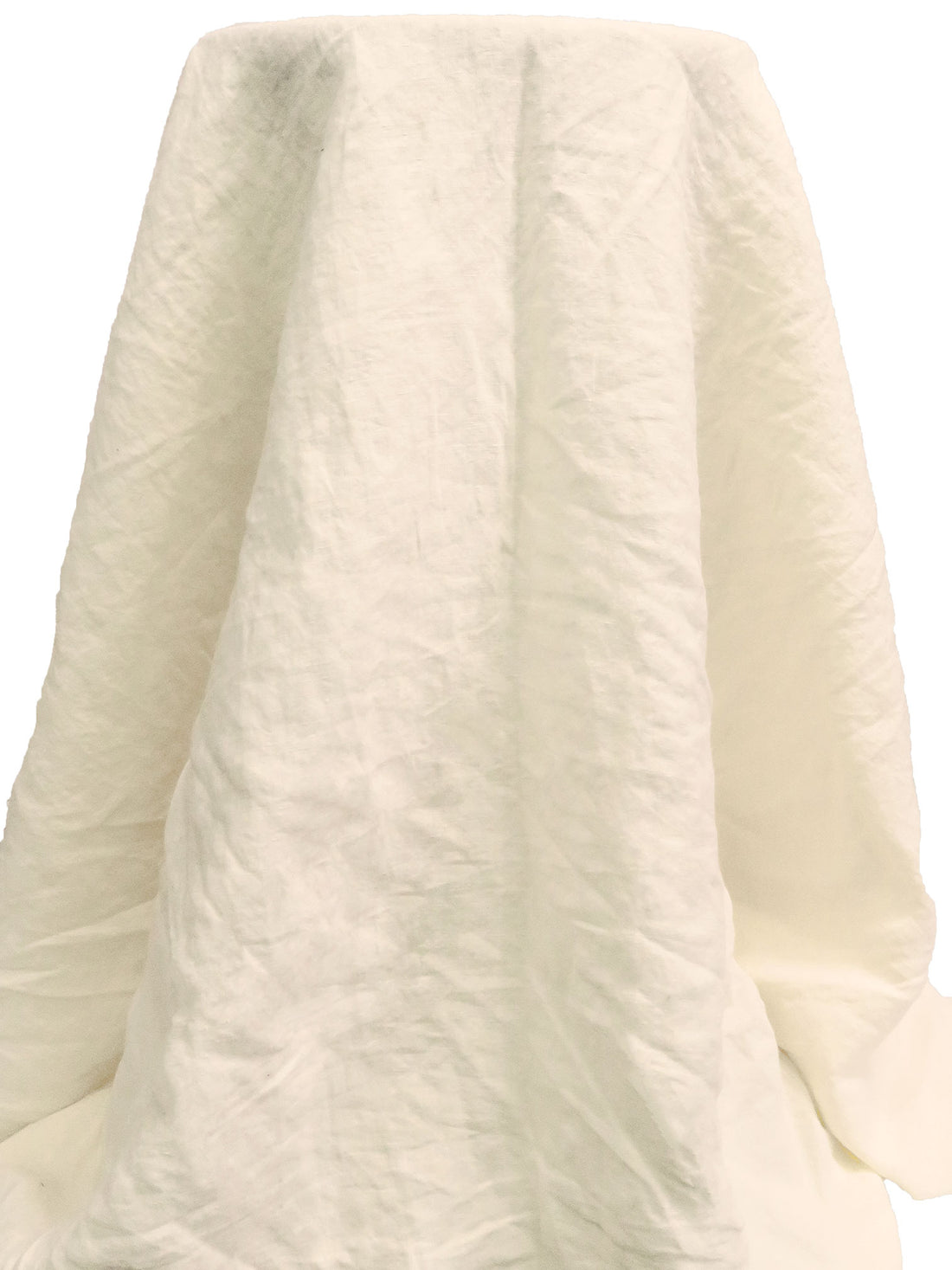 Champagne Linen/Cotton Washed-Look Linen - NY Designer - 53W