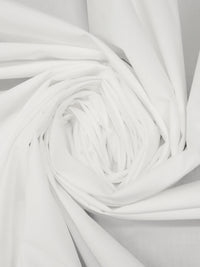 White 100% Cotton Shirting - Imported From Italy By NY Designer - 57W