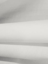 White 100% Cotton Shirting - Imported From Italy By NY Designer - 57W