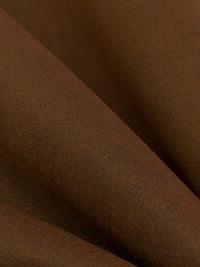 Walnut Brown Polyester/Polyurethane Ultra Suede 50W