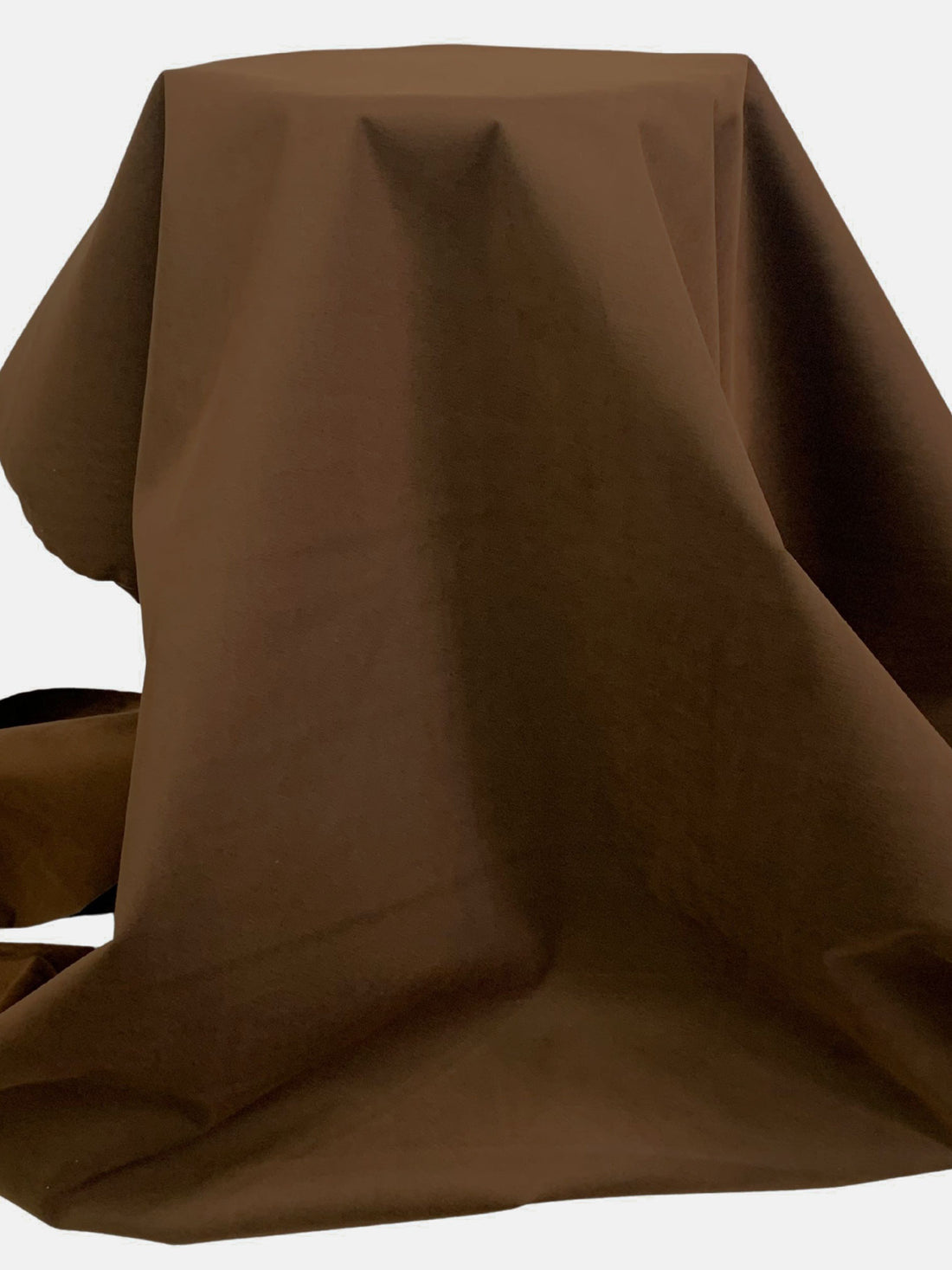 Walnut Brown Polyester/Polyurethane Ultra Suede 50W