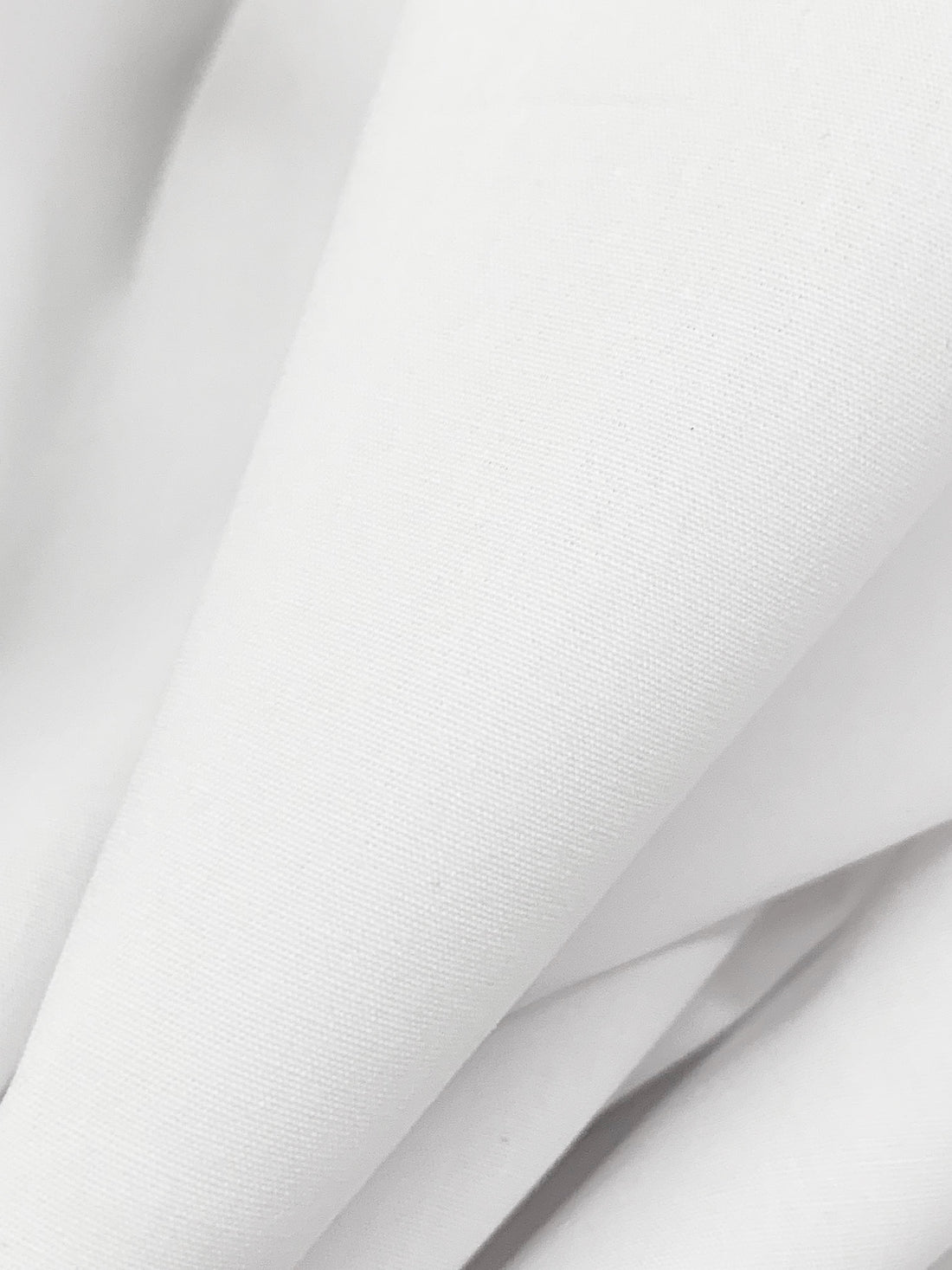 White 100% Cotton Shirting 58W