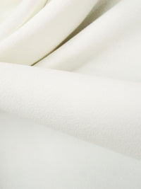 Off-White Polyester/Lycra Crepe Double Knit - NY Designer - 47W