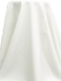 Off-White Polyester/Lycra Crepe Double Knit - NY Designer - 47W