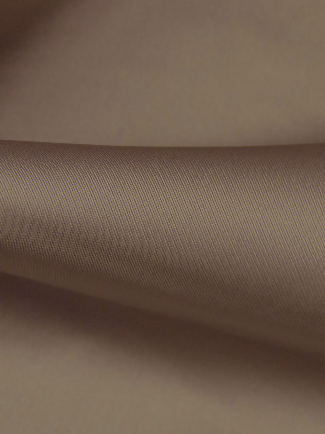 Pastel Brown Polyester/Lycra Stretch Satin - NY Designer - 45W