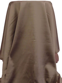 Pastel Brown Polyester/Lycra Stretch Satin - NY Designer - 45W