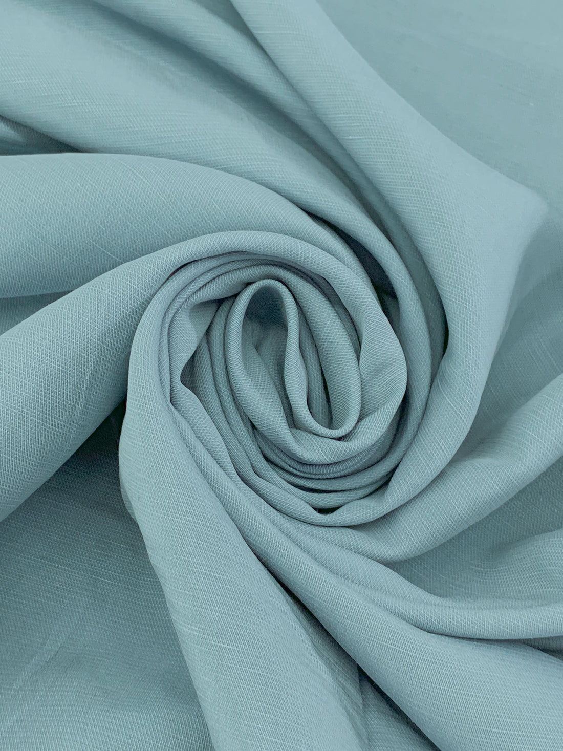 Pewter Blue Tencel/Cotton Slubbed Mid-Weight Woven - NY Designer - 58W