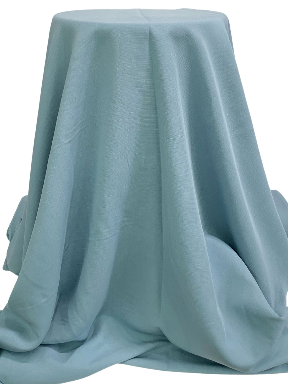 Pewter Blue Tencel/Cotton Slubbed Mid-Weight Woven - NY Designer - 58W