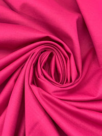 Electric Pink Polyester/Linen/Lycra Stretch Twill - NY Designer - 58W