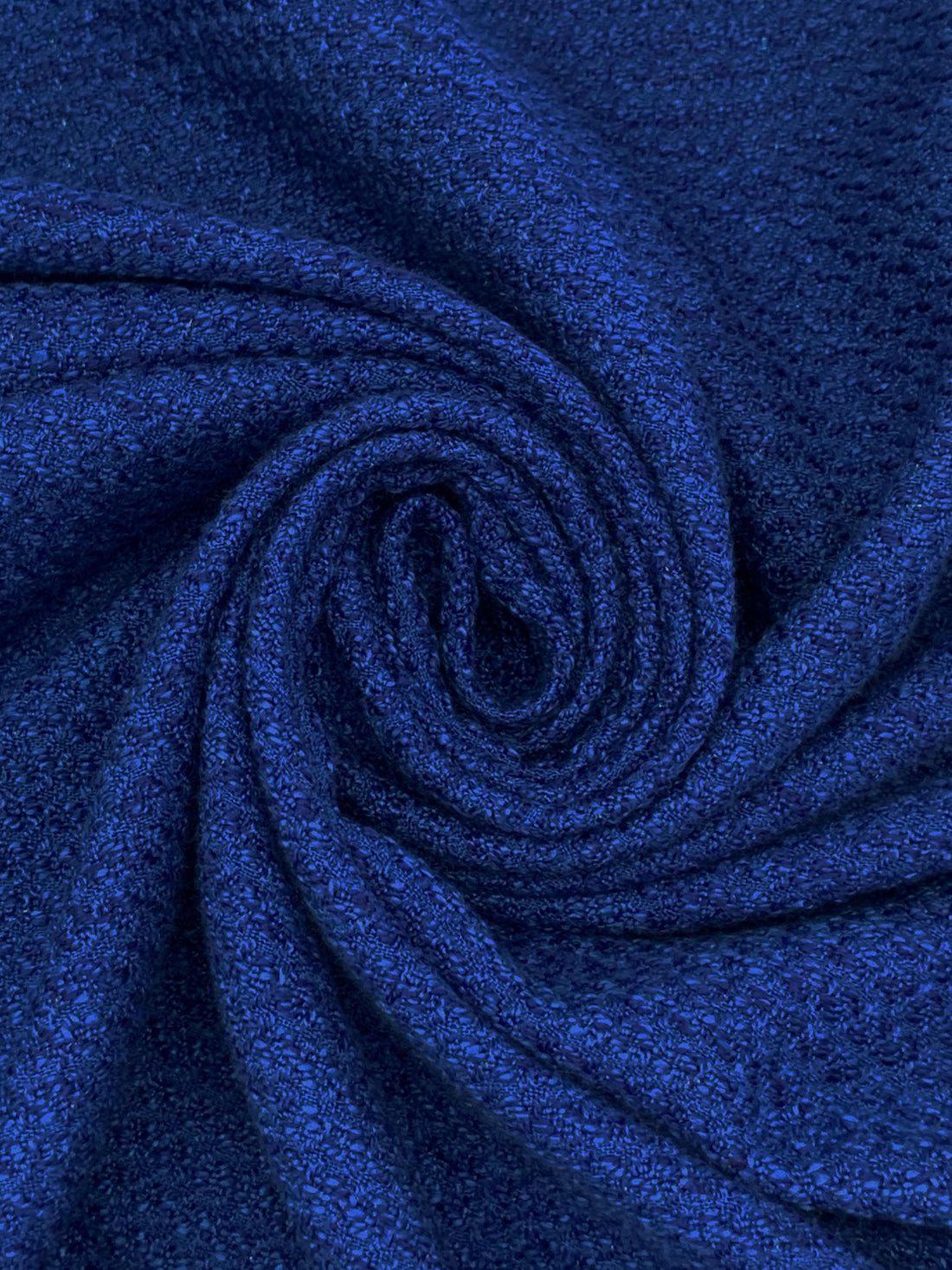 Sapphire 100% Polyester Boucle Suiting - NY Designer - 57W