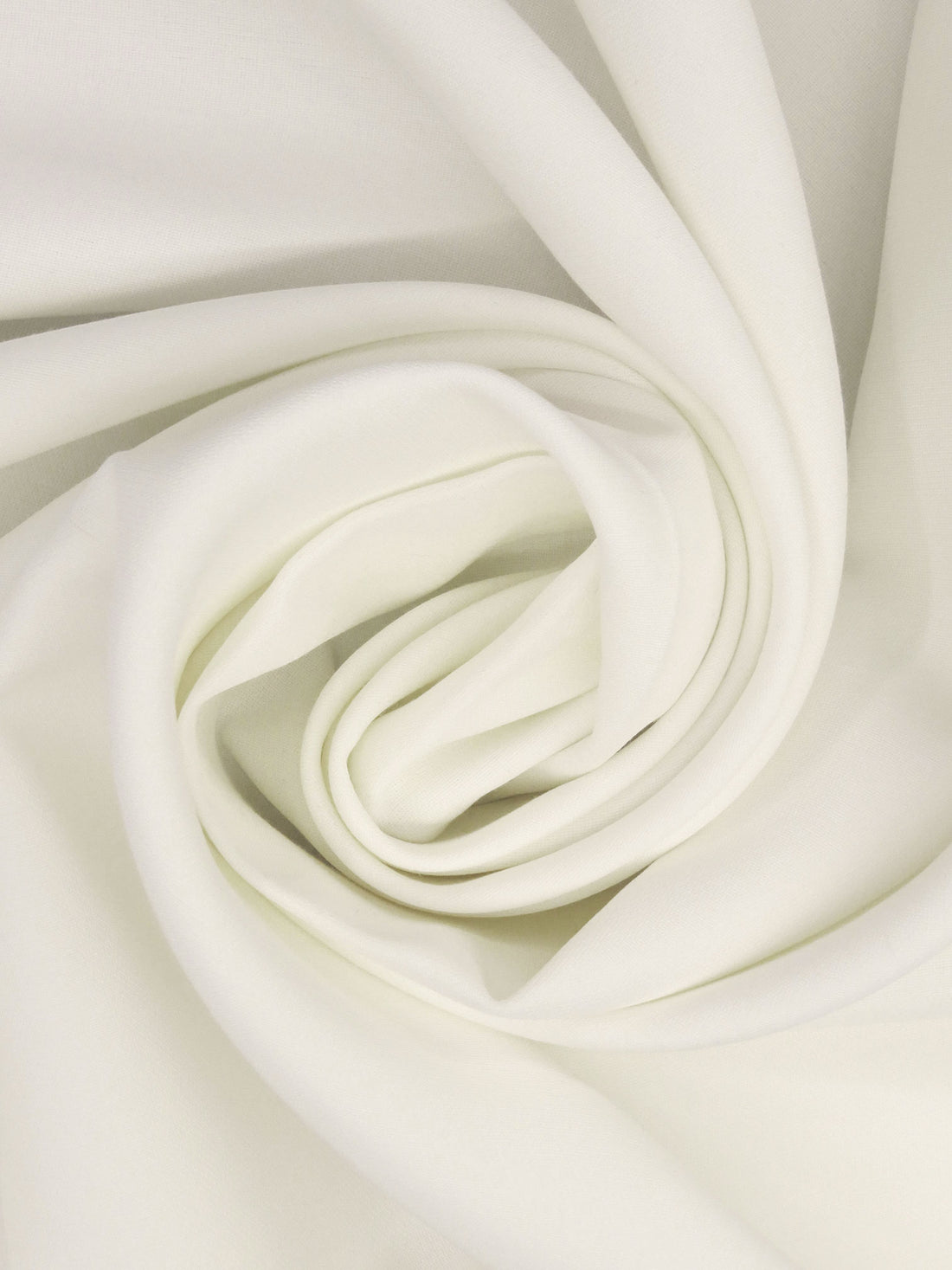 Off-White Rayon/Polyester Double Weave Suiting - NY Designer - 64W