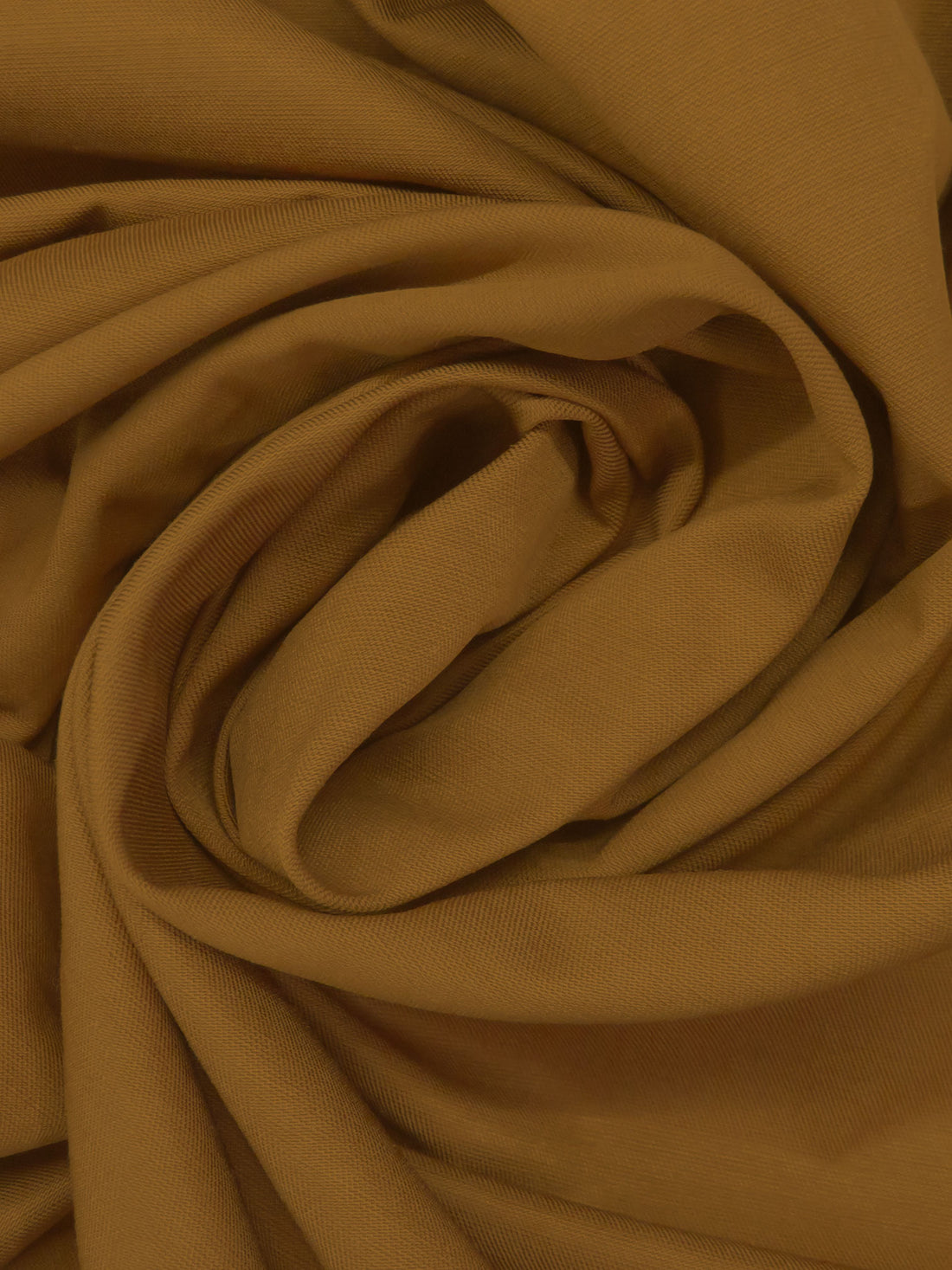 Golden Brown Polyester/Cotton Poplin Jacketing - NY Designer - 58W
