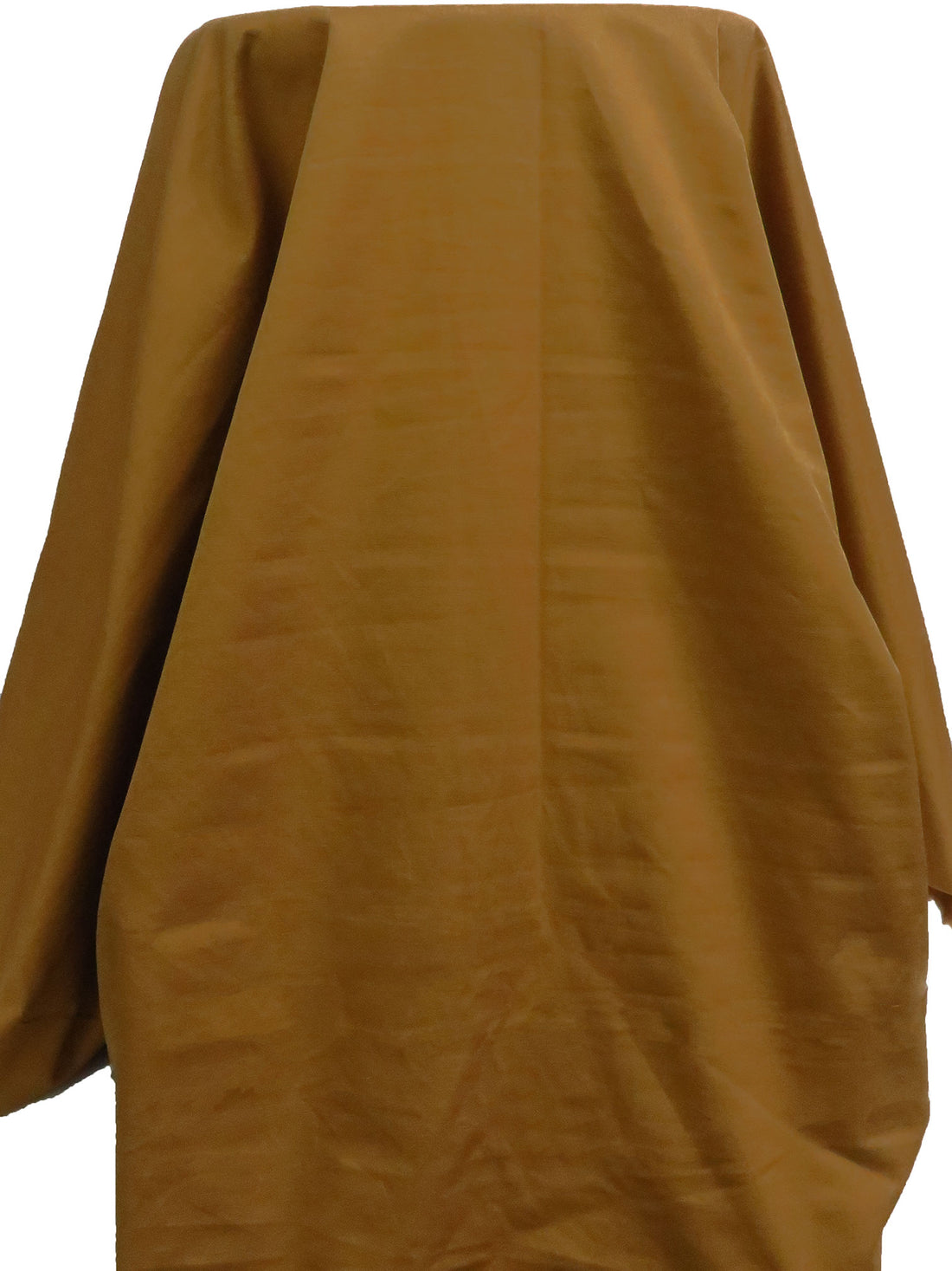 Golden Brown Polyester/Cotton Poplin Jacketing - NY Designer - 58W