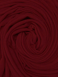 Maroon Acetate/Lycra Slinky Knit - NY Designer - 59W