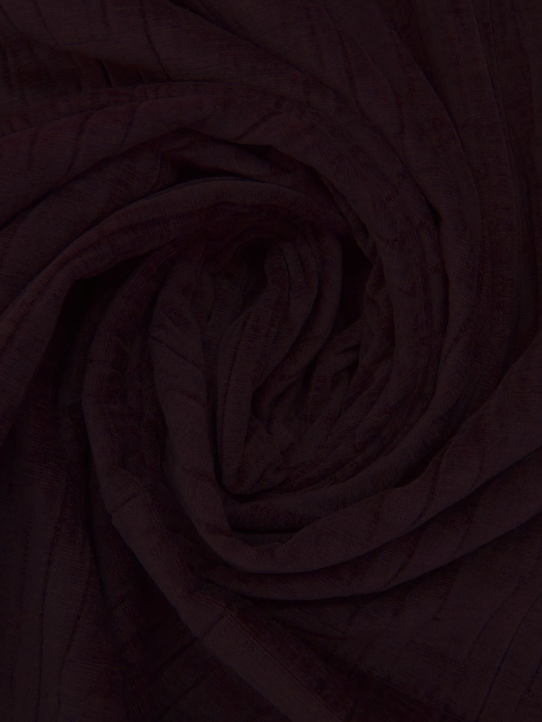 Dark Temptress Purple 100% Polyester Rectangles Weave Chenille Velvet - NY Designer - 67W