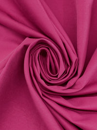 Fuchsia Rose Pink Cotton/Polyester Poplin Jacketing 58W