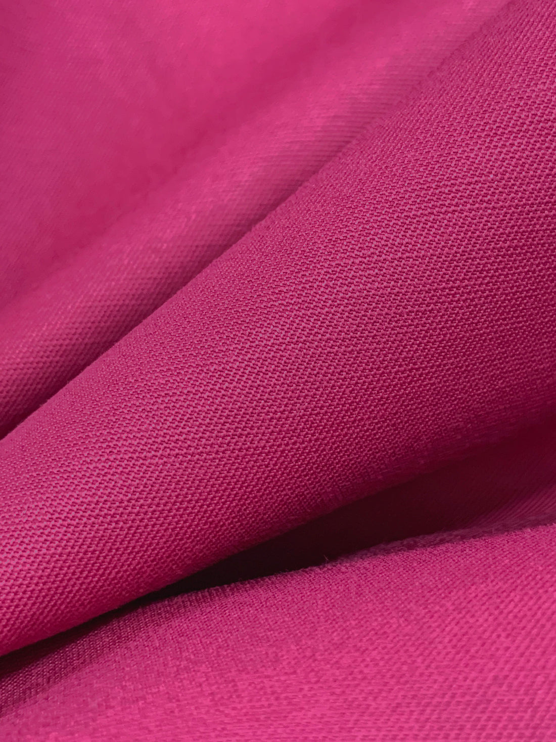 Fuchsia Rose Pink Cotton/Polyester Poplin Jacketing 58W