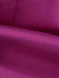 Dark Jazzberry Jam 100% Polyester Charmeuse - NY Designer - 58W