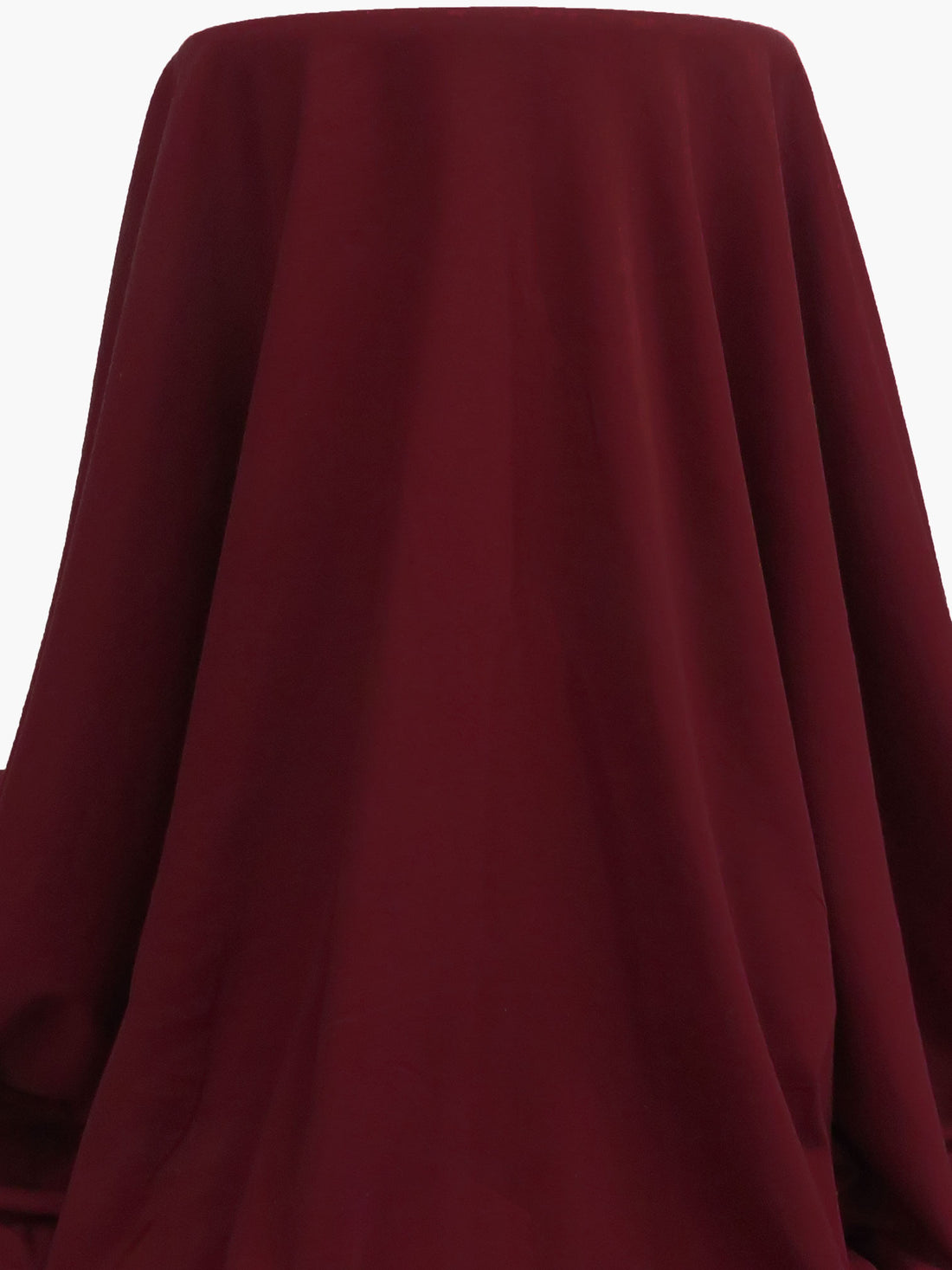 Dark Scarlet 100% Cotton Fine Rib Knit - NY Designer - 70W