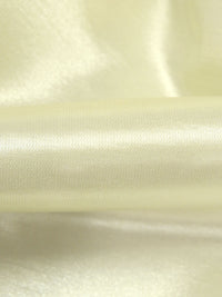 Light Lemon Meringue 100% Polyester Satin Shantung - NY Designer - 58W