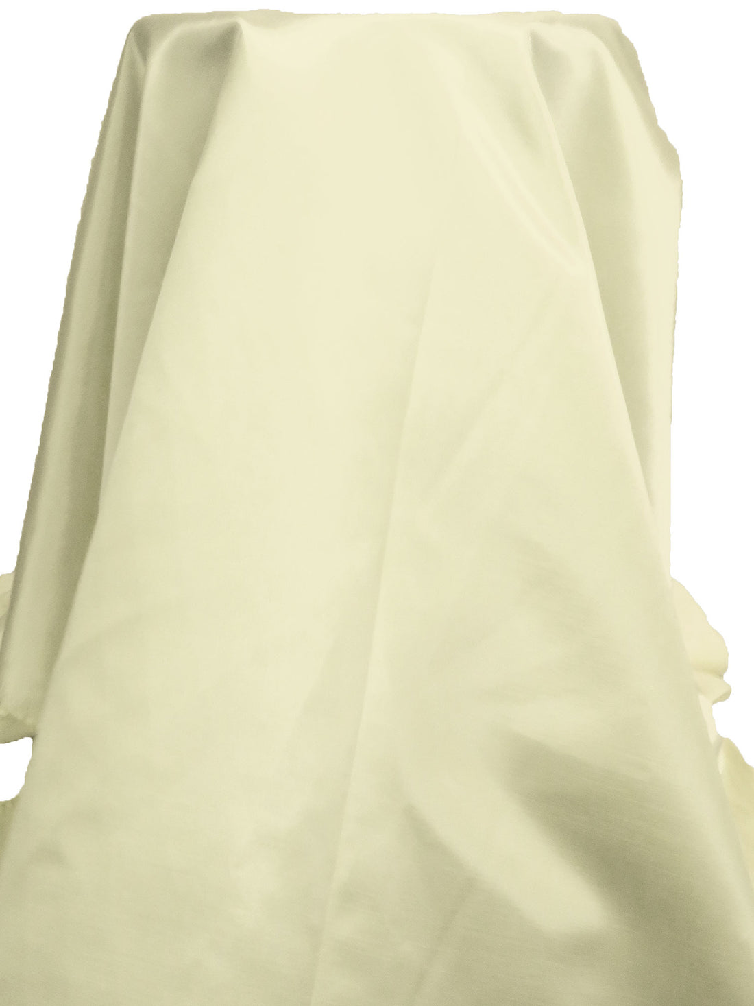 Light Lemon Meringue 100% Polyester Satin Shantung - NY Designer - 58W