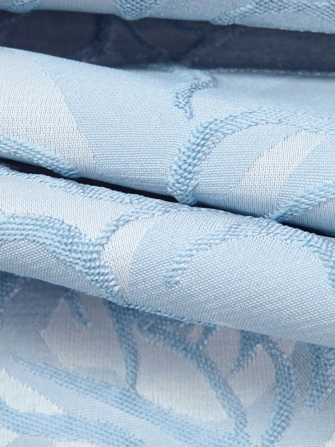 Cornflower 100% Polyester Abstract Roses Weave Jacquard 61W